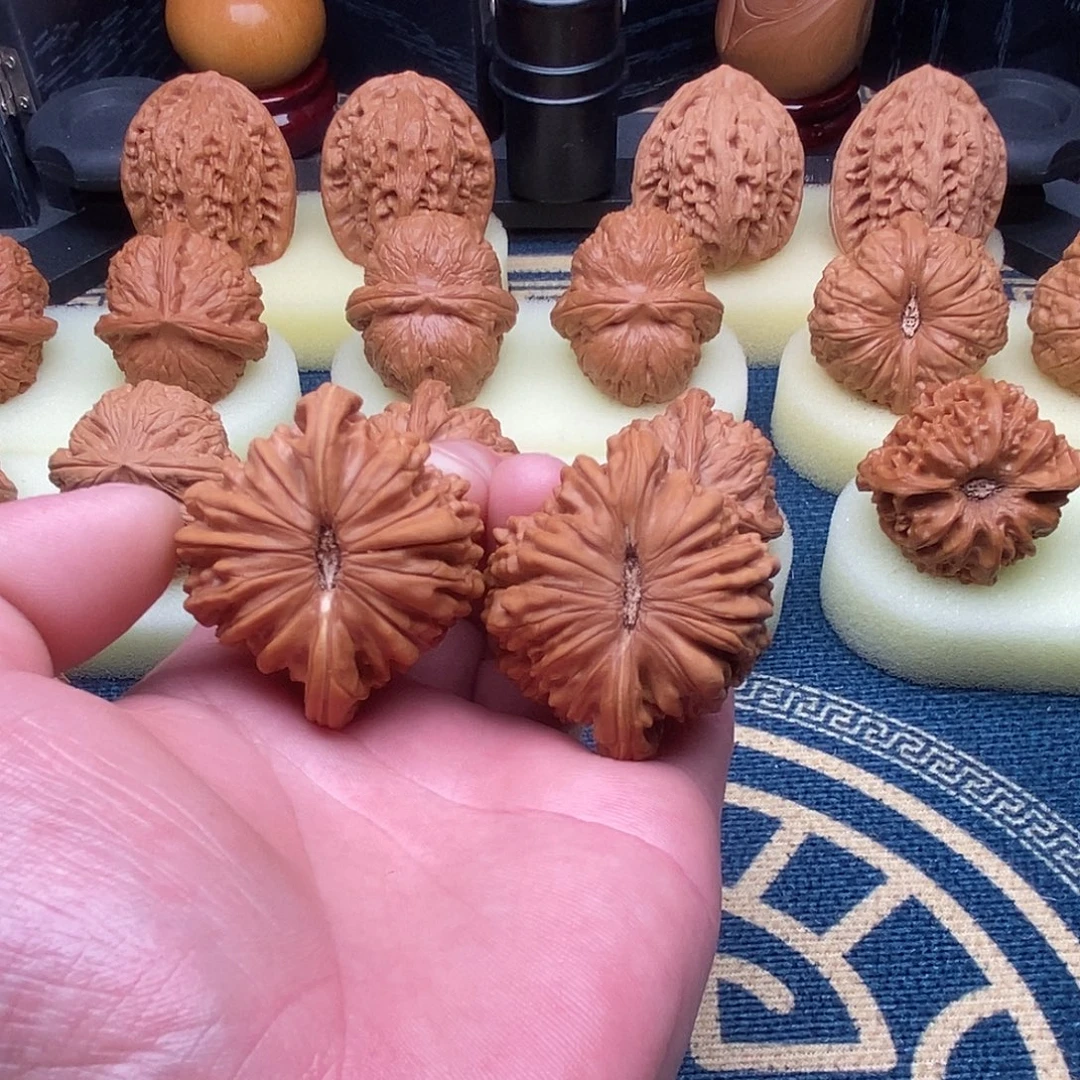 盘***性文玩核桃吊坠楼子45尺全品