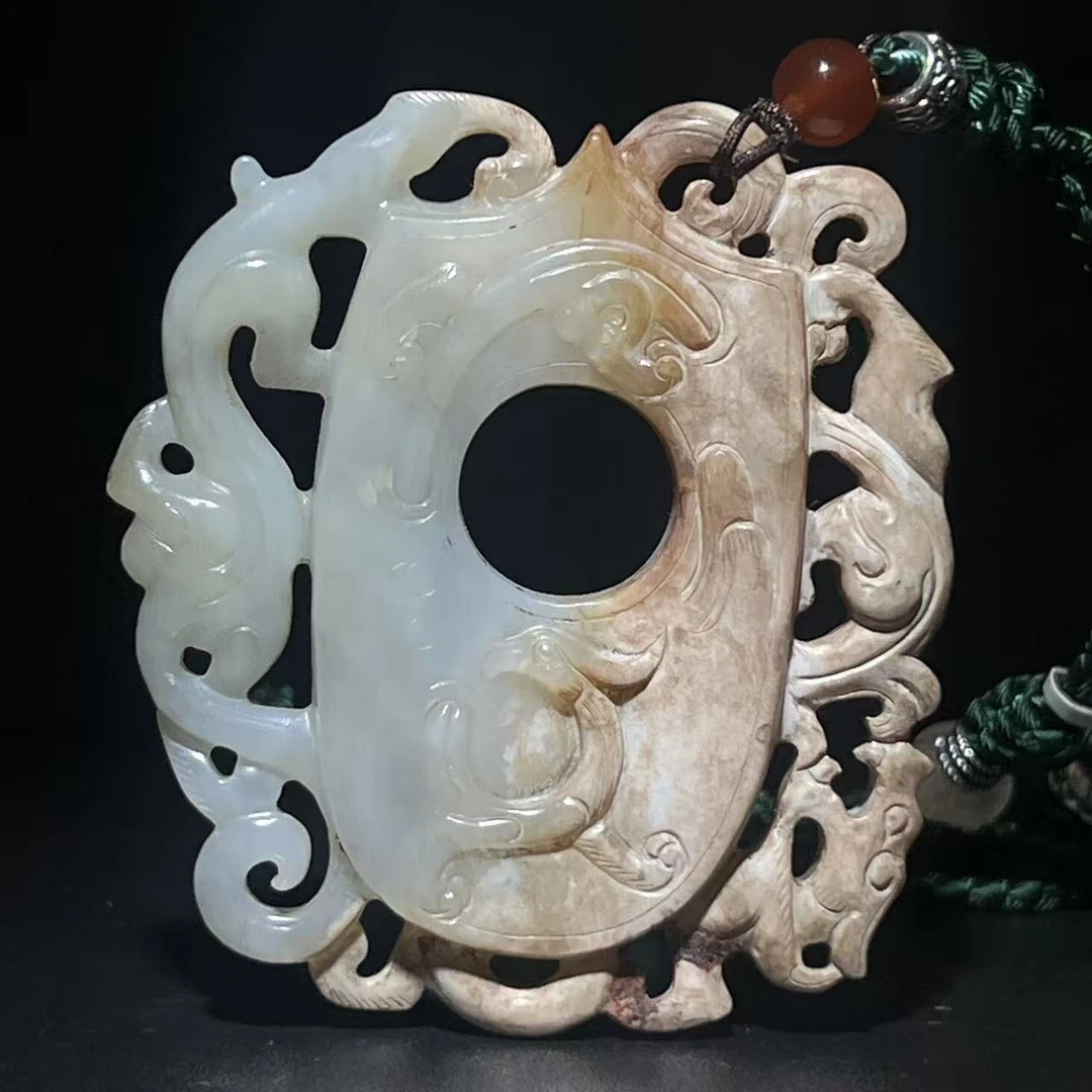 【明代】-螭龙玉璧2511100122