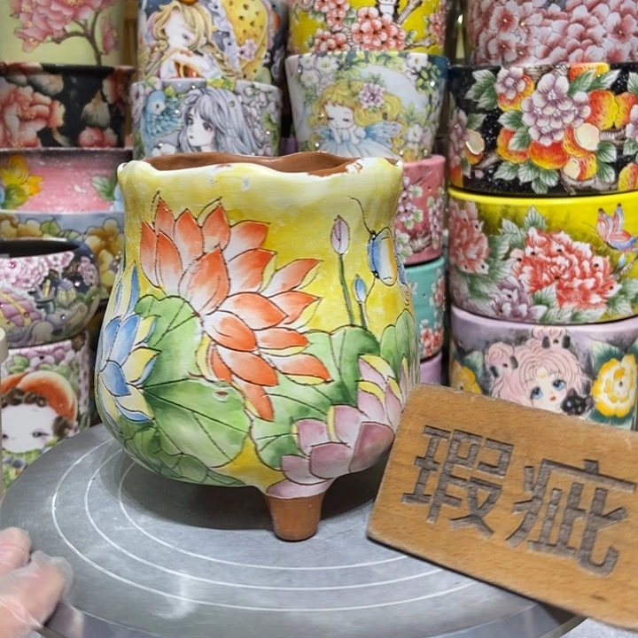 景德镇艺术手绘作品