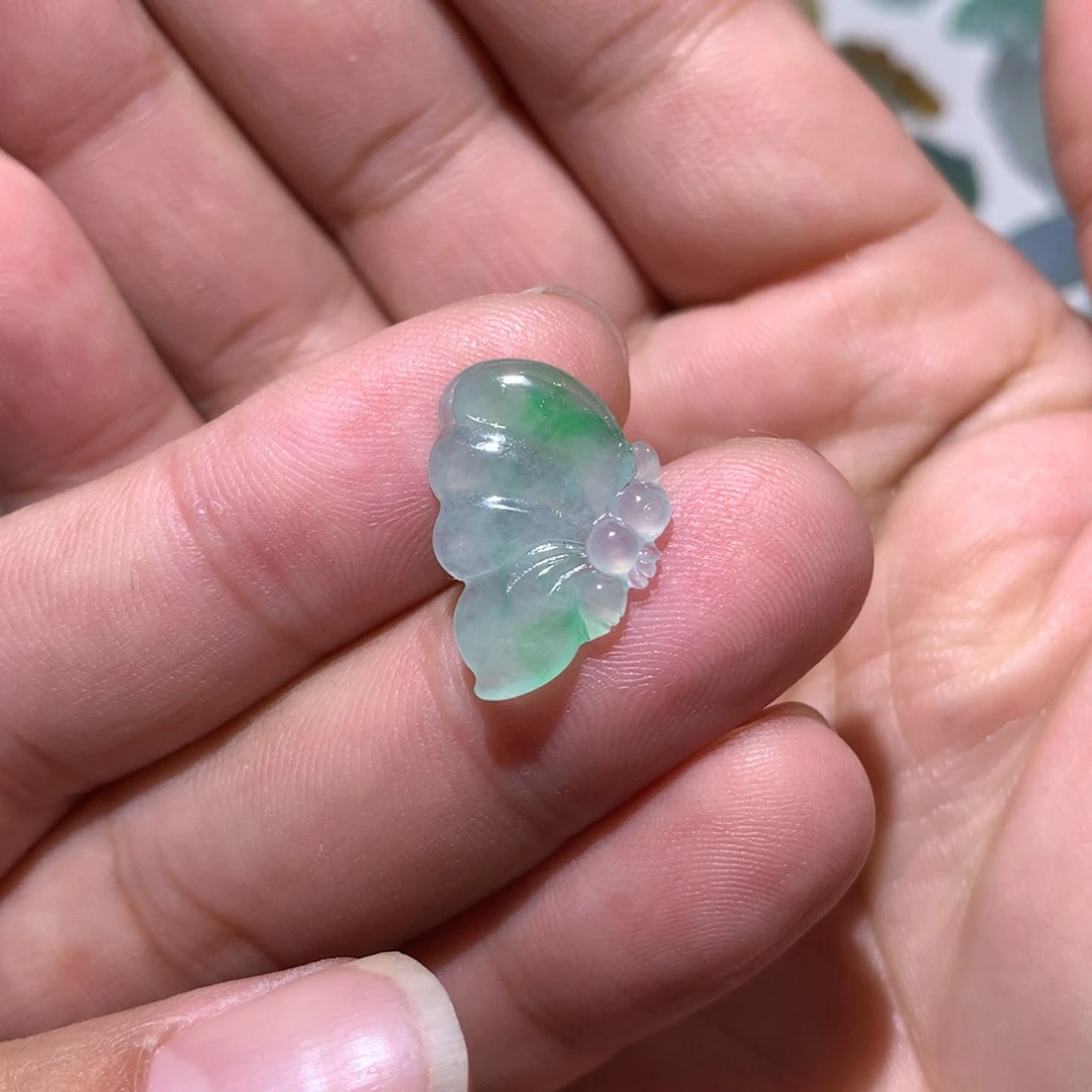 未镶嵌定制翡翠蝴蝶仙子