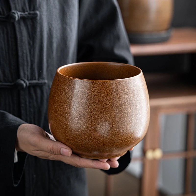 茶渣缸洗家用陶瓷茶渣缸桌面水盂建水茶水缸废水桶功夫茶道茶洗缸