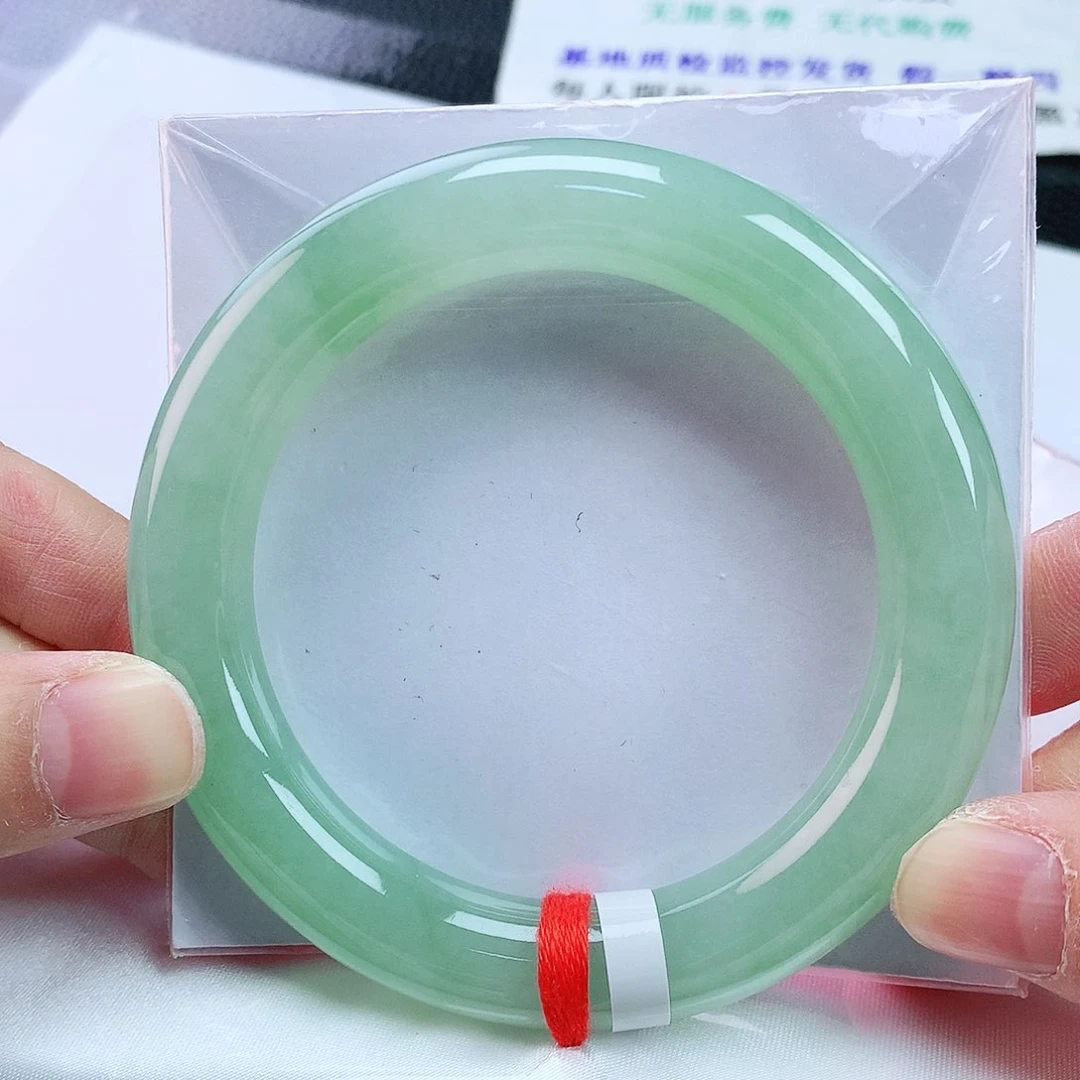 未镶嵌手镯翡翠57胖