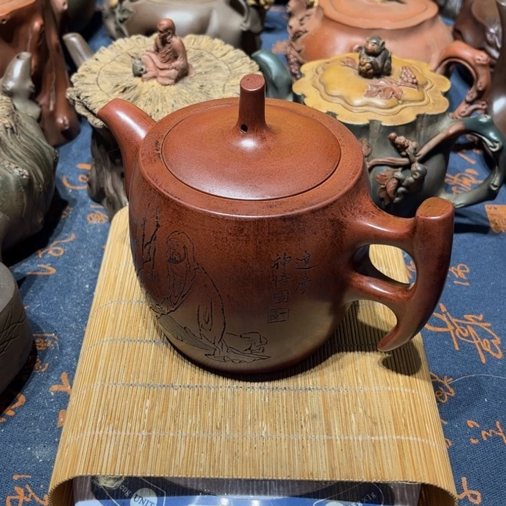 棠***傅茶壶紫砂紫砂。
