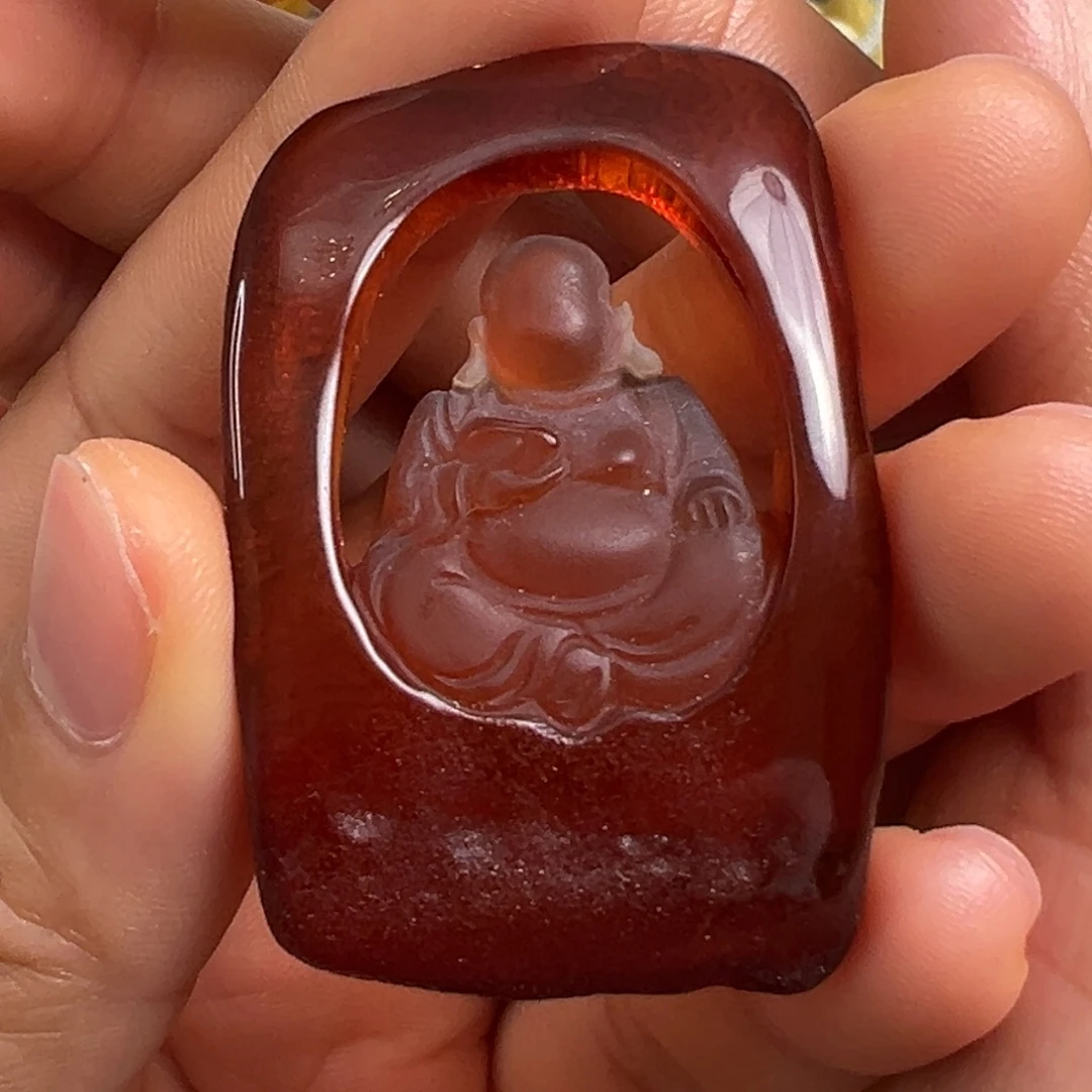 未镶嵌琥珀裸石琥珀