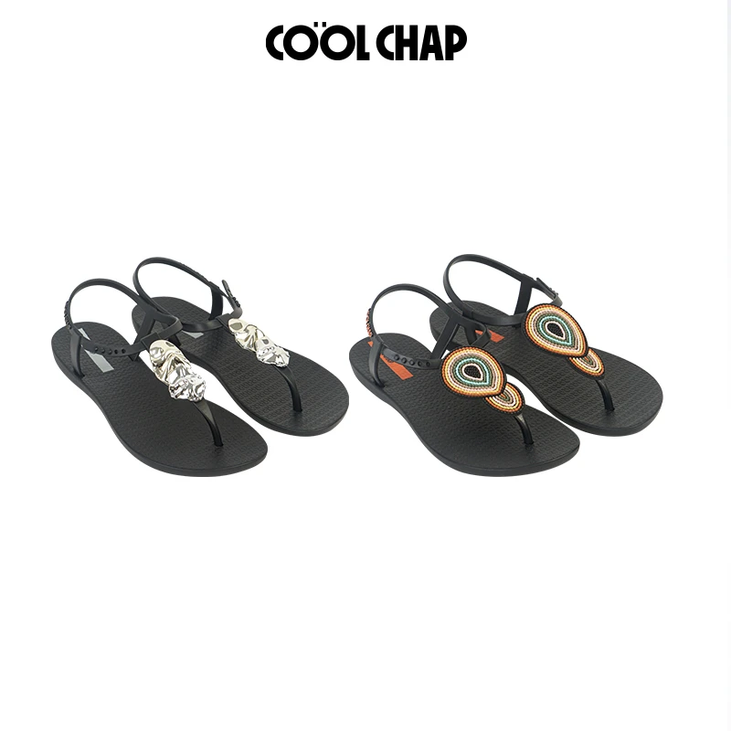 Coolchap2025新款加密印章+星月夜系列夏季海边沙滩凉鞋