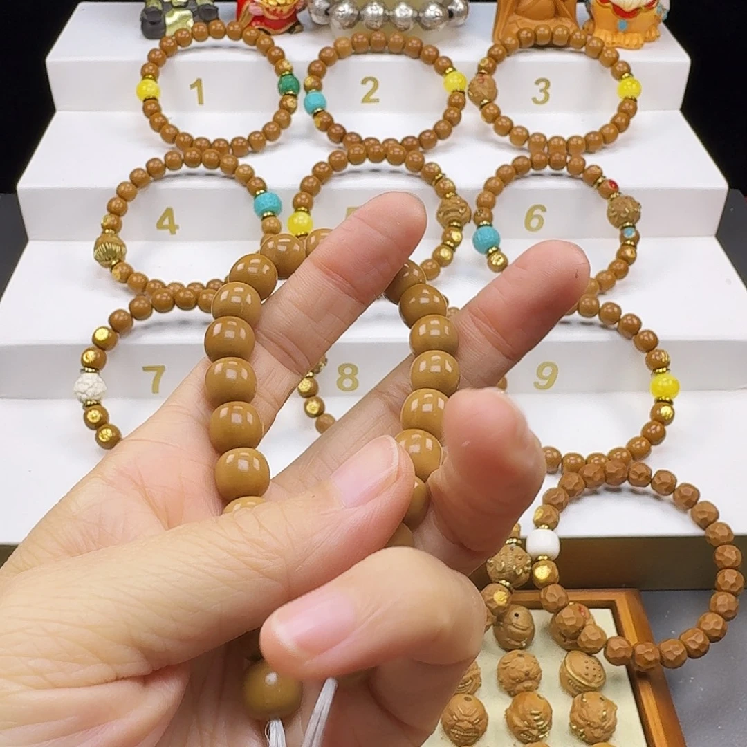 也***天吊坠猴头核桃猴头手串