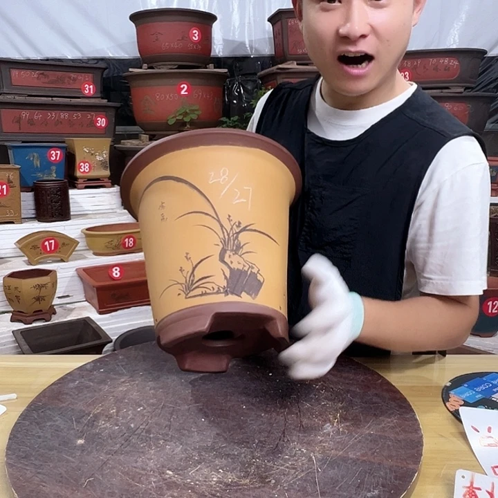 紫砂花盆工厂直发