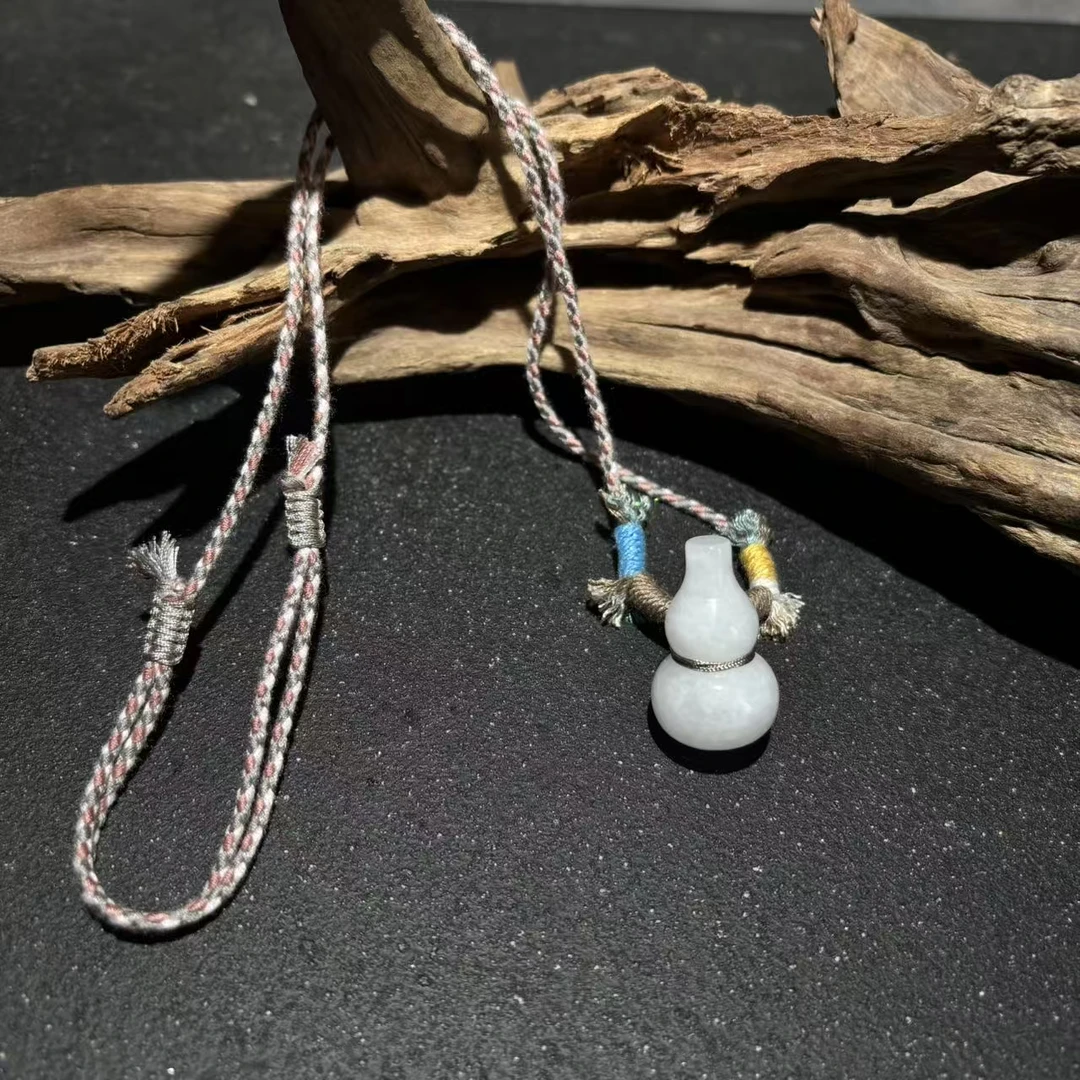 【与帅珠宝】白水晶葫芦吊坠DS092303-多样性发其一