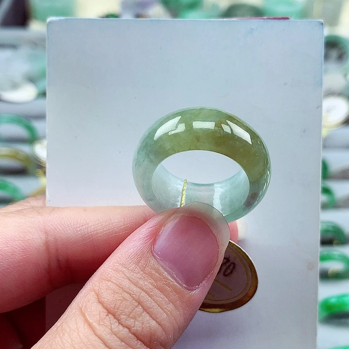 翡翠戒指未镶嵌16.17号