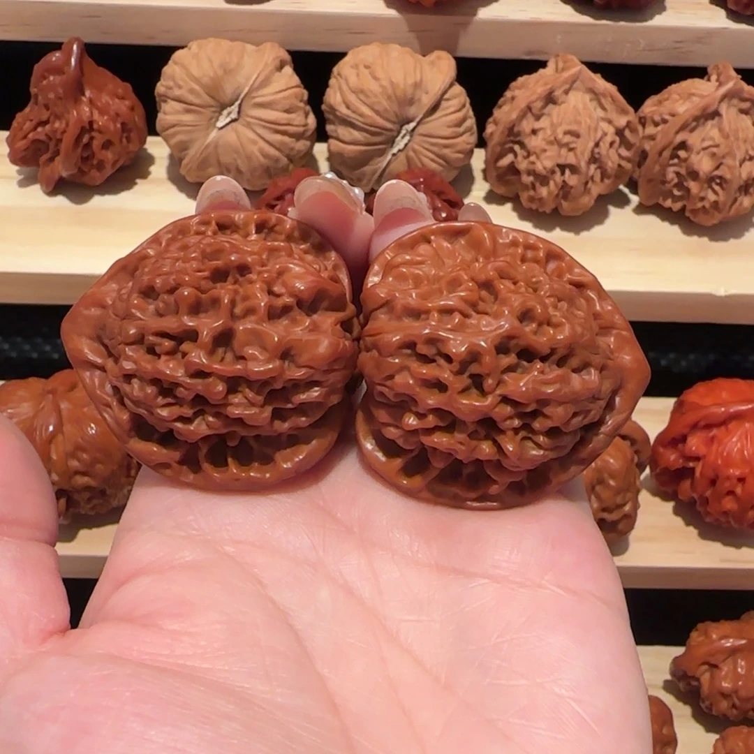 文玩核桃吊坠官帽42精品1610