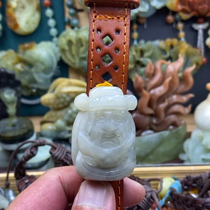 【闪购商品】未镶嵌岫玉手牌