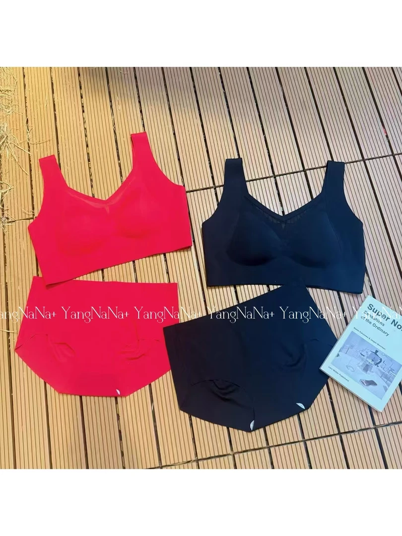 百搭大版时尚舒适新年款美背吊带背心套装(退回需要一起退回)769