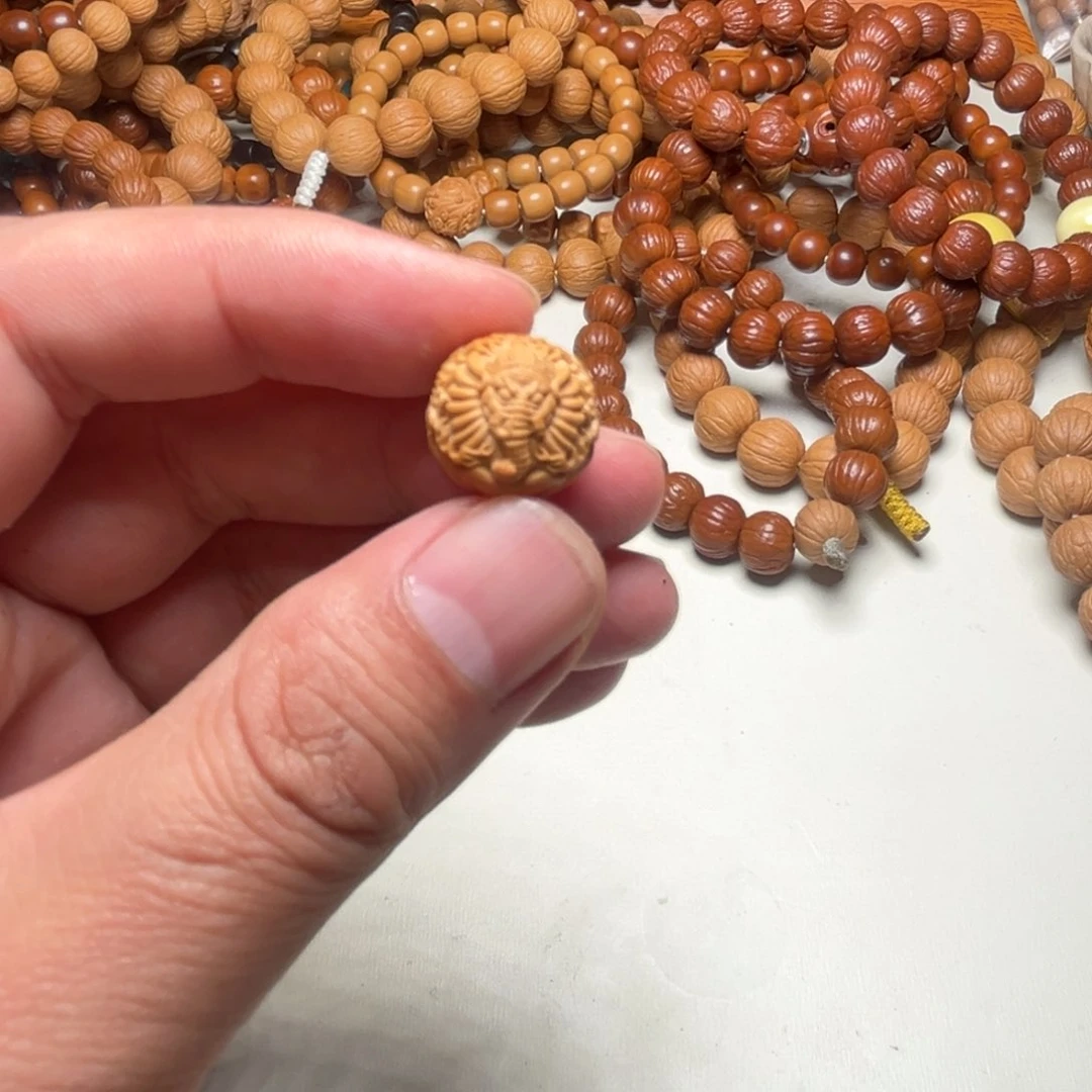 猴头核桃手串睿*聪象神