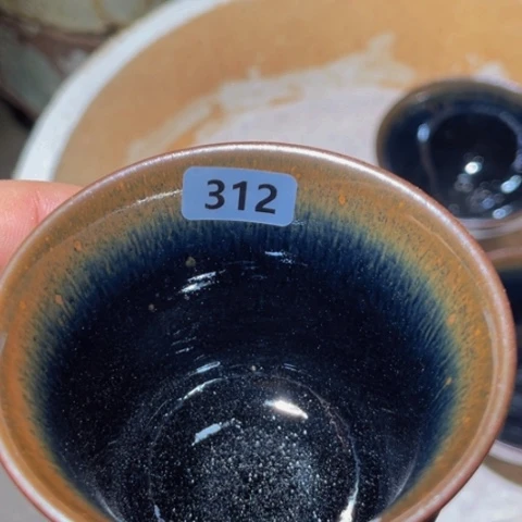 茶盏原矿原釉柴烧建盏