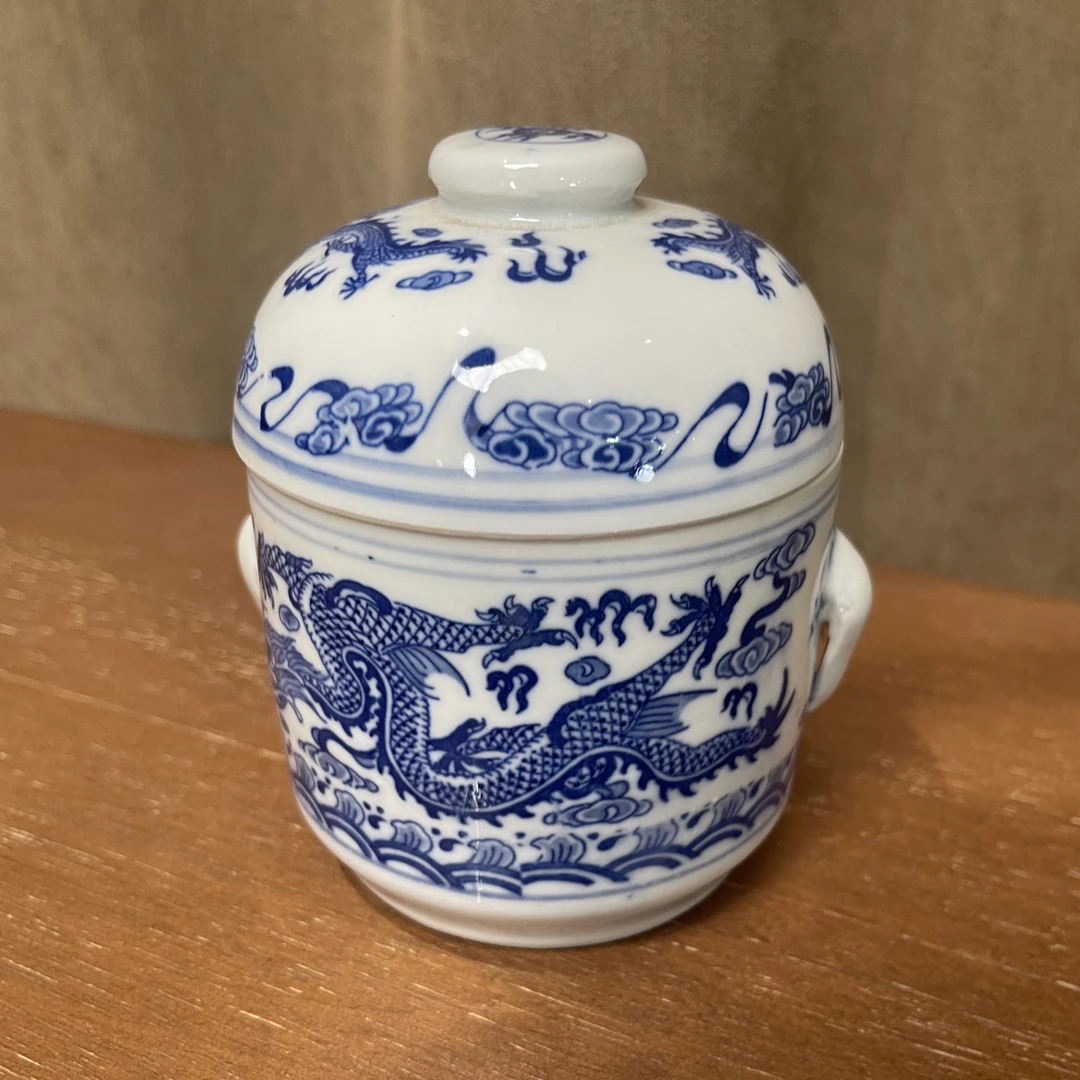 景德镇陶瓷青花罐