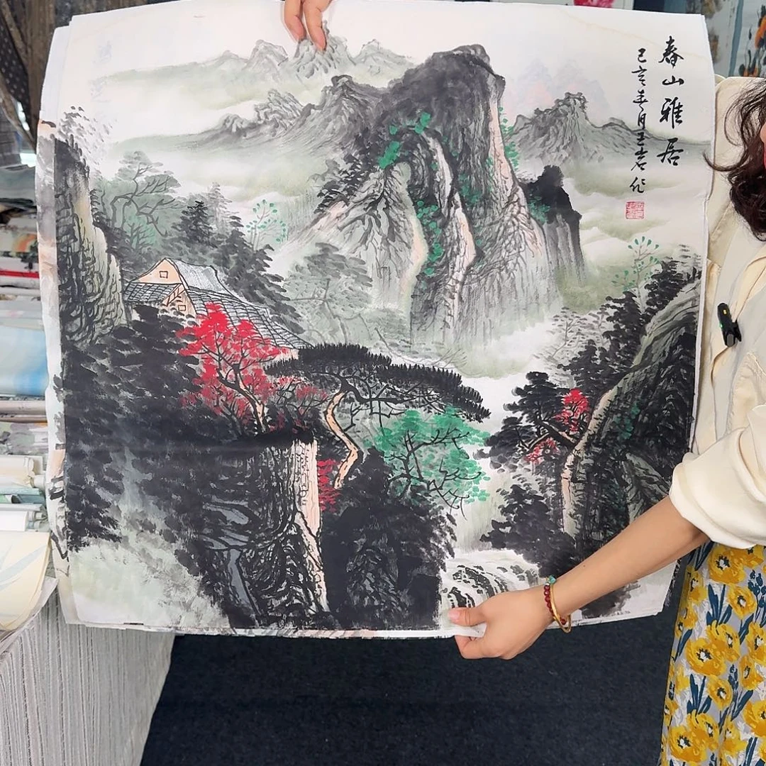 纯手绘的好看作品