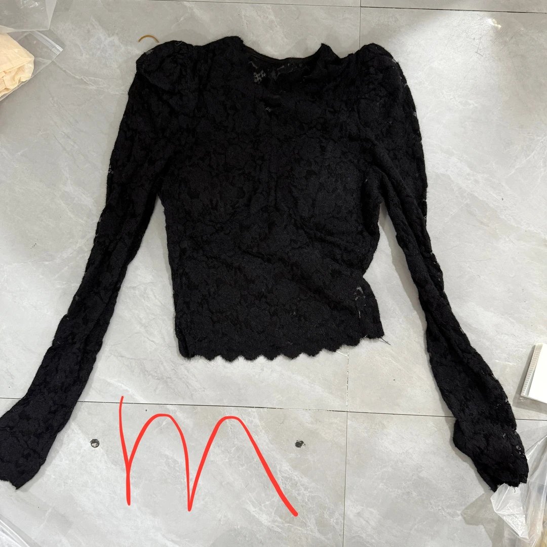 【薇恩COCO】镂空轻奢舒适长袖衬衣百搭修身显瘦气质时尚S32