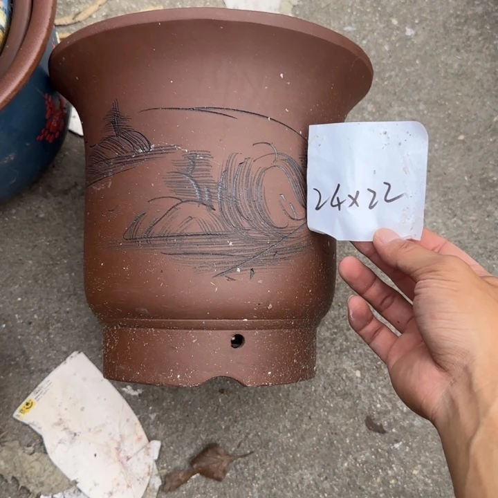 紫砂花盆特价商品