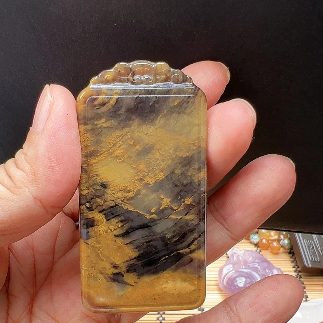 未镶嵌珠宝半成品硅化玉