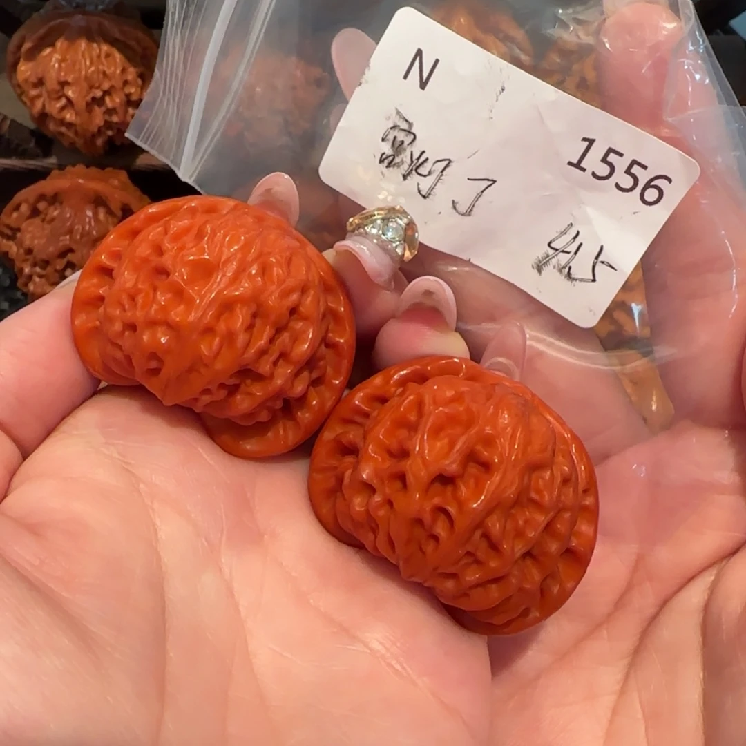 无***为吊坠文玩核桃玉化宫灯41精品1556