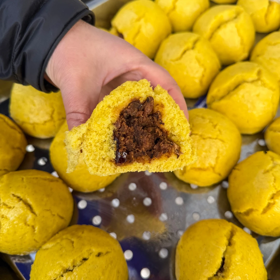 陕北传统手工黄米馍馍