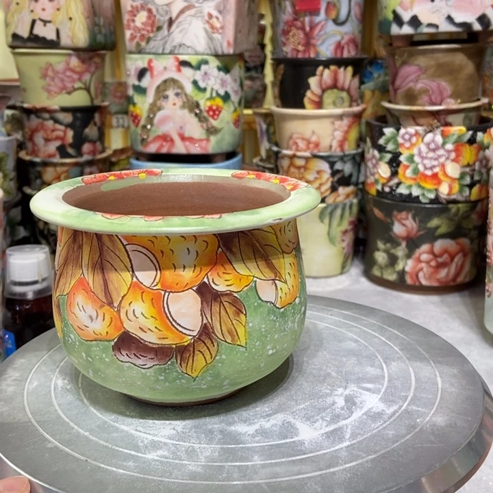 景德镇艺术手绘作品