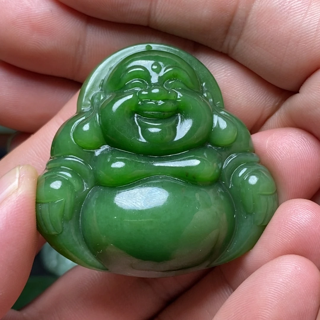 未镶嵌和田玉（碧玉）挂件
