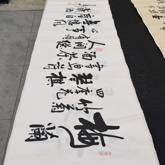 翰墨白武坤老师作品一副