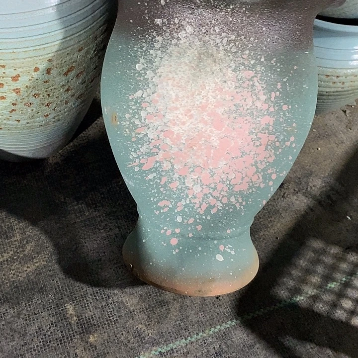 紫砂花盆口径 20高度28