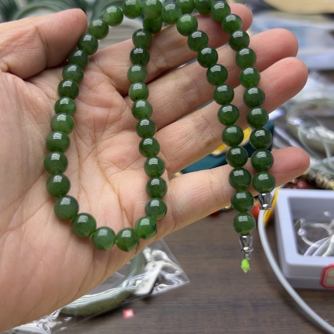 和田玉未镶嵌颈饰46