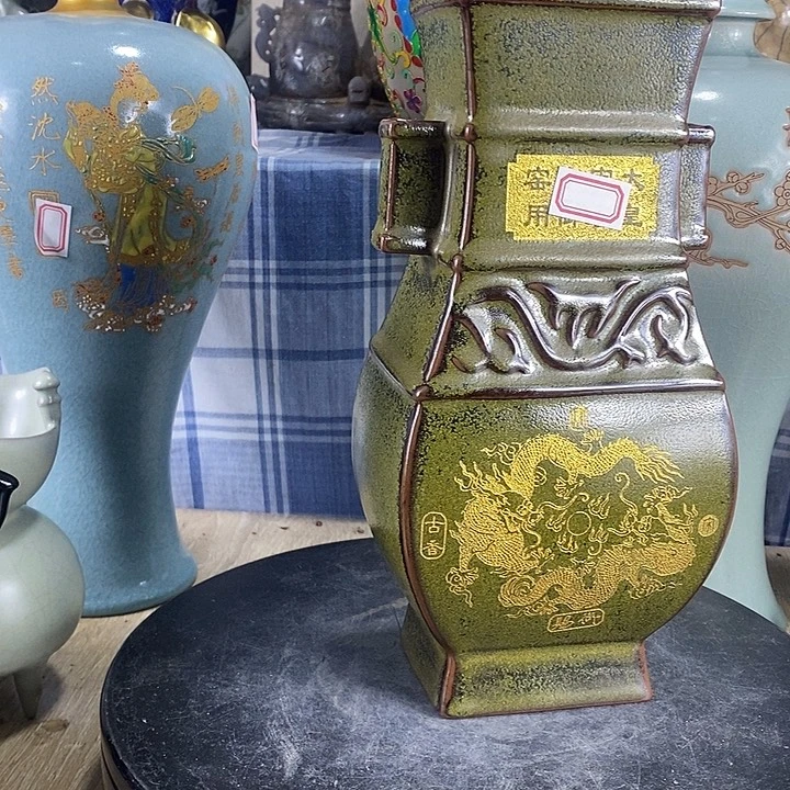 陶摆件陶泽如花儿盛开了