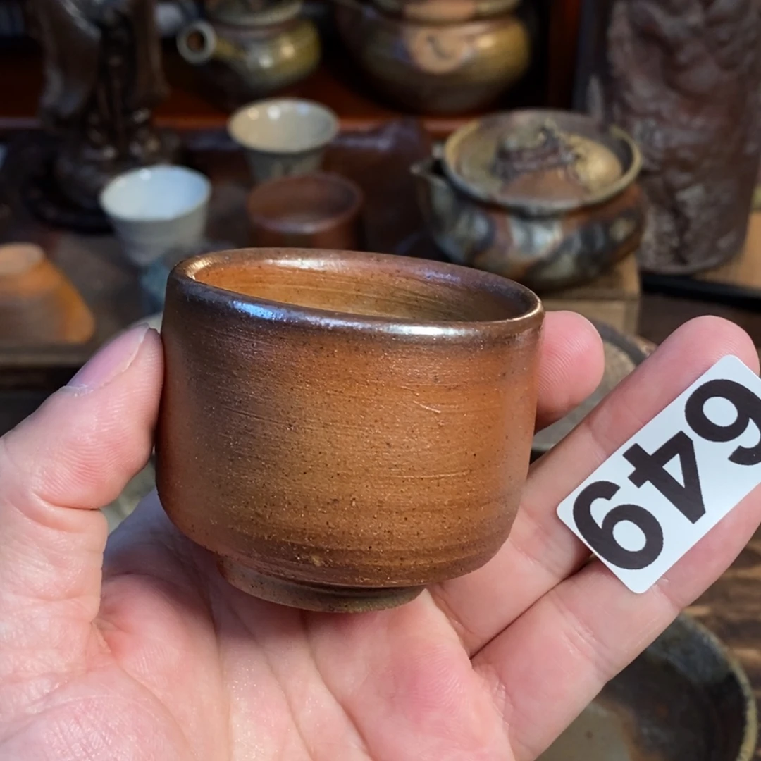 备前烧柴烧茶具光显人