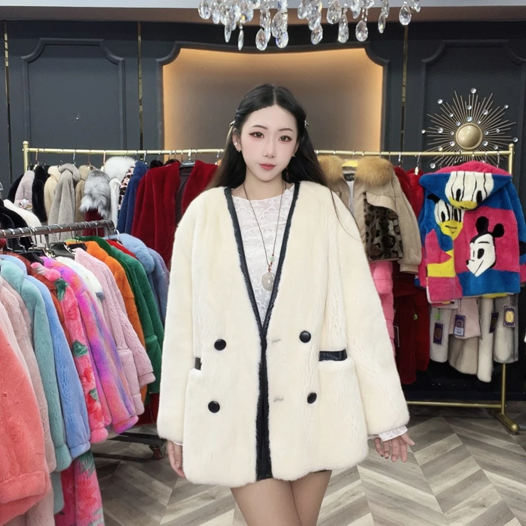 120斤内  冬季新款时尚水貂