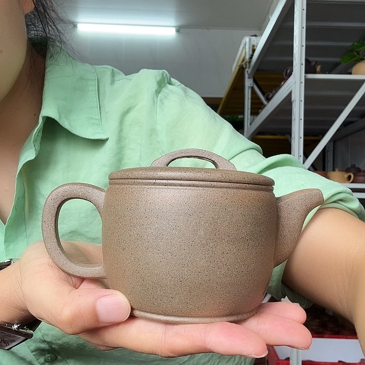 紫砂茶壶高温汉瓦350cc