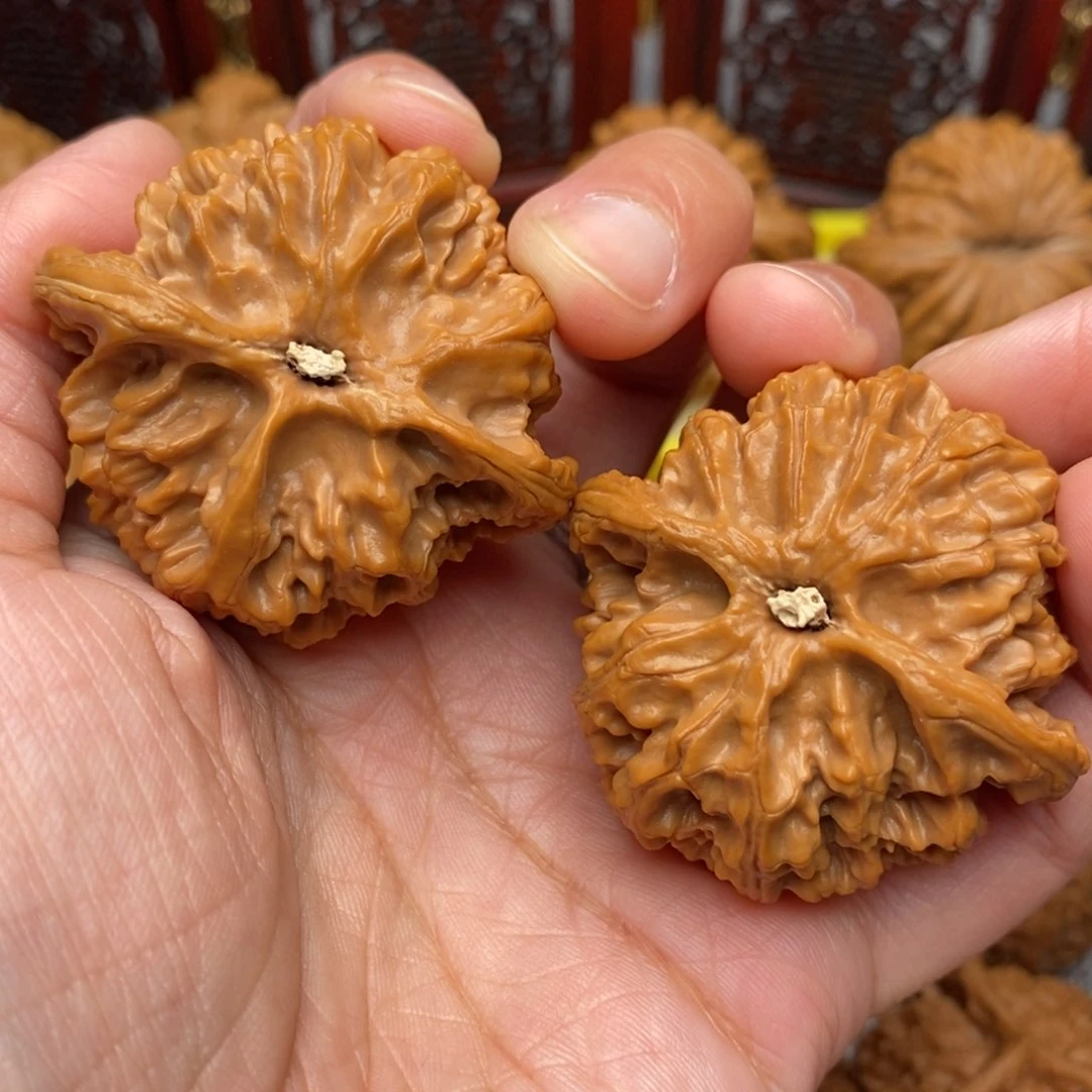 文玩核桃把件肉球毕业绝配天花板苹果45尺