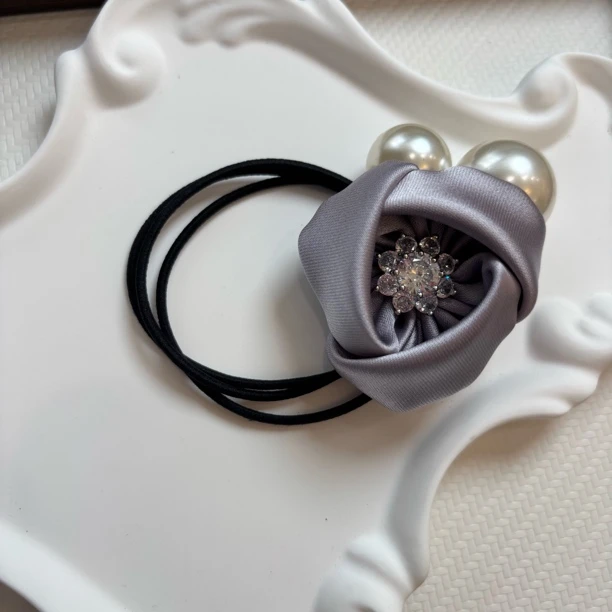 发圈发饰头饰马尾皮套简约扎头发发绳橡皮筋复古