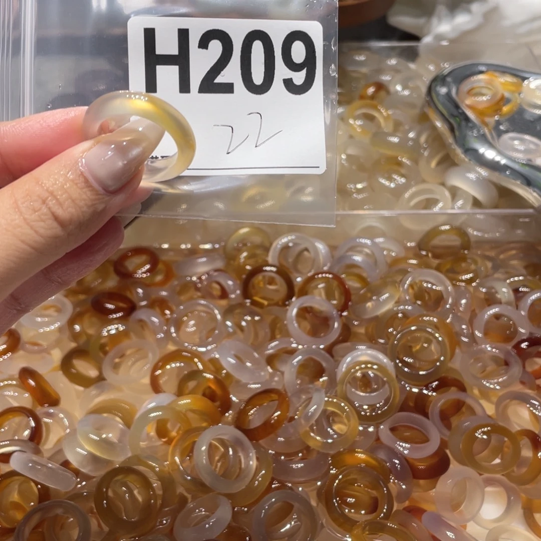 玛瑙/玉髓未镶嵌戒指209