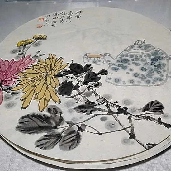 刘持昀老师手绘作品，一平尺