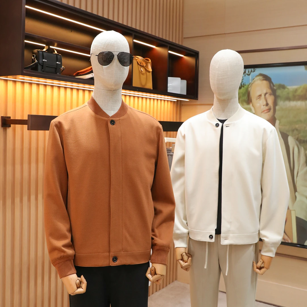 美式老钱风2025秋季新款男士高端棒球服夹克外套1460