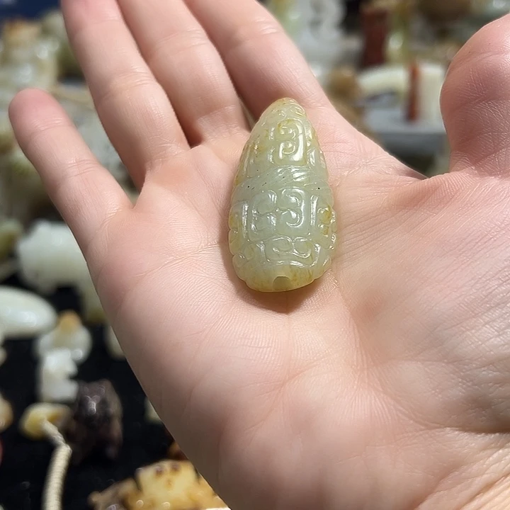 和田玉（糖玉）未镶嵌颈饰哈哈哈哈哈哈哈哈哈哈哈