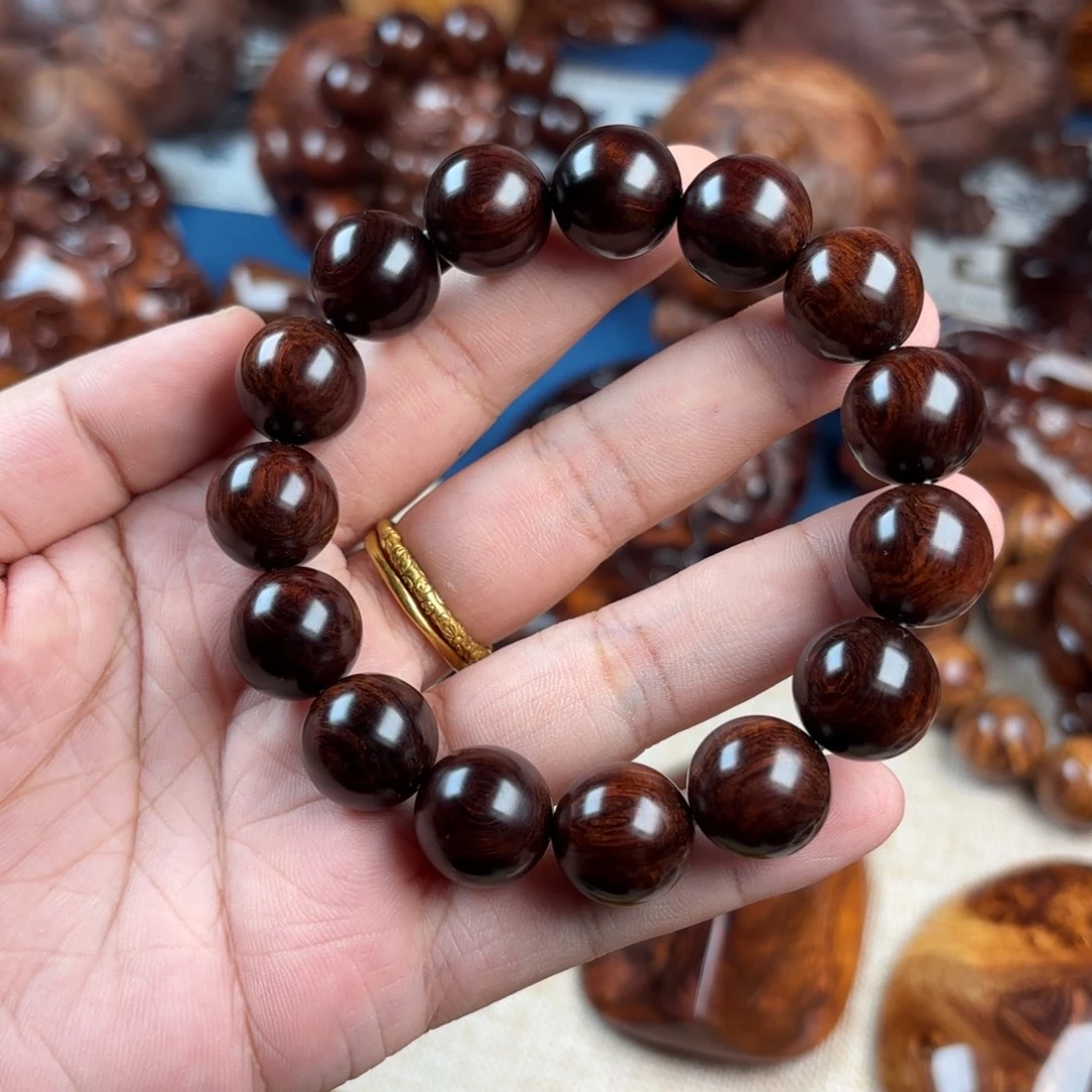 容***幸把件黄花梨/降香黄檀