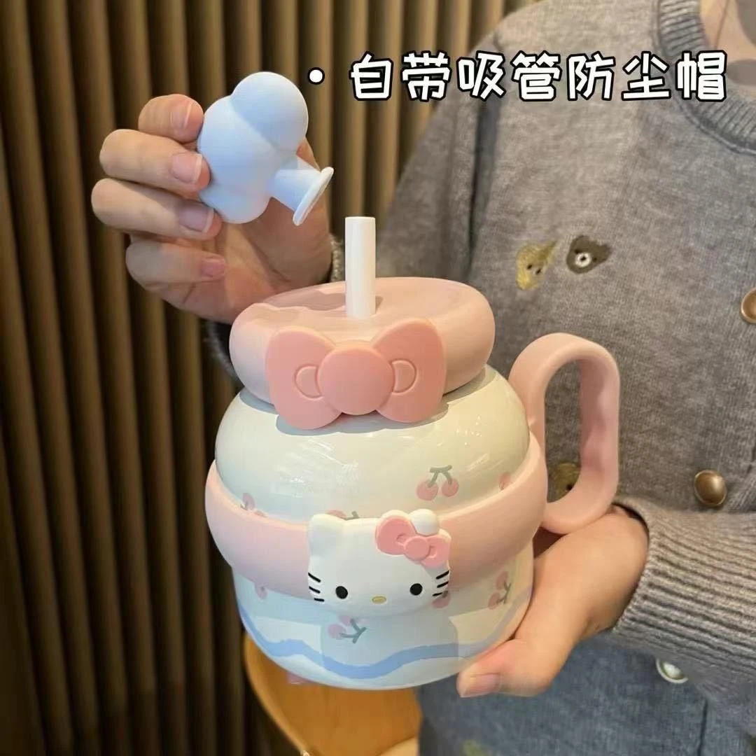 粉色大水杯生日礼物女生实用闺蜜可爱高颜值大肚杯水杯毕业伴手礼