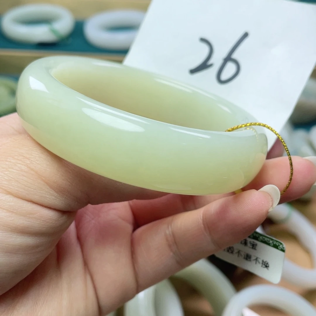 未镶嵌手镯和田玉圈口59