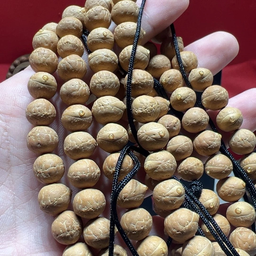 ǎ***皓凤眼菩提手串10.5mm尼泊尔凤眼菩提108