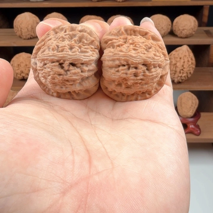 手串文玩核桃白狮子39.5/36/35