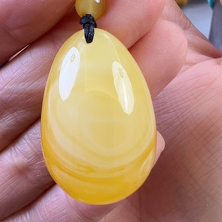 蜜蜡颈饰未镶嵌蜜蜡