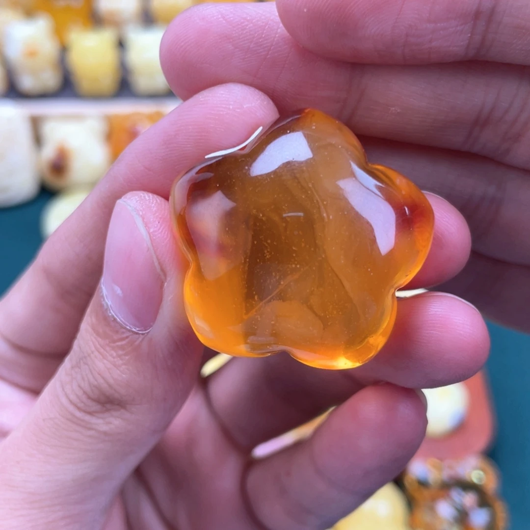裸石琥珀未镶嵌蜜蜡