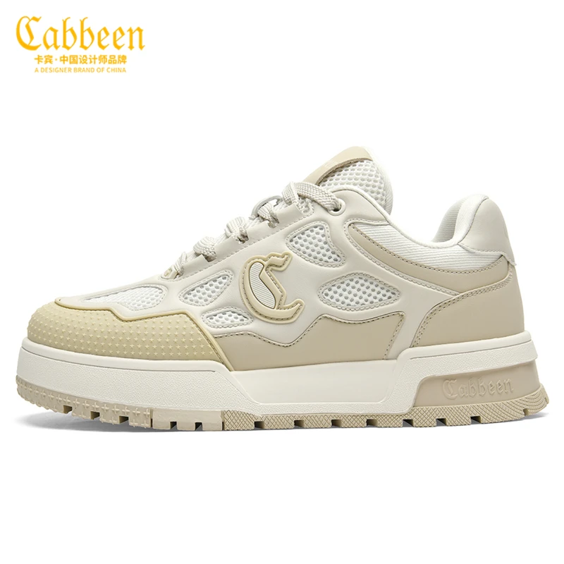 卡宾男士休闲鞋子2025新款潮流板鞋男百搭运动鞋秋季男式休闲鞋子
