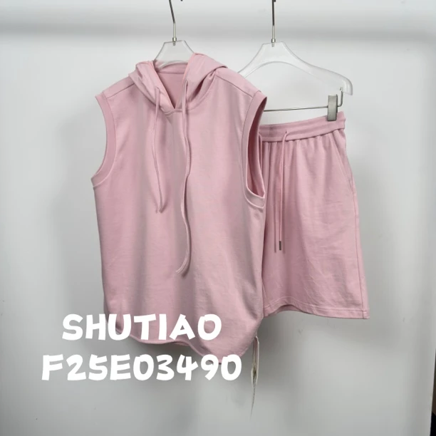 【SHUTIAO】2025夏季：新款小众设计款套装F25E03490