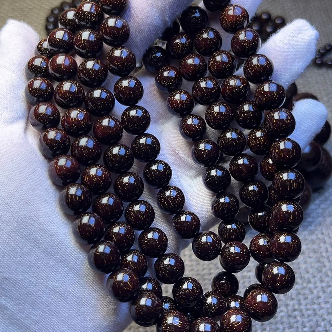 檀香紫檀（小叶紫檀）1.0 108颗爆星